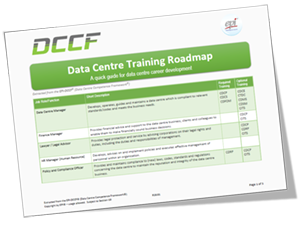 EPI Data Centre Training Roadmap - Quick Guide for Data Centre Career Development Plan